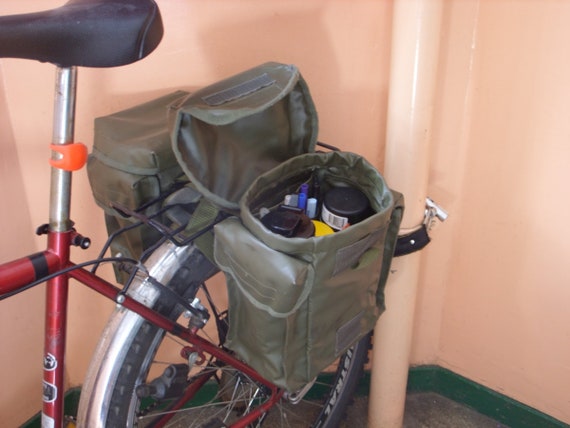 Set of two bicycle bags, waterproof pannier bags,… - image 8