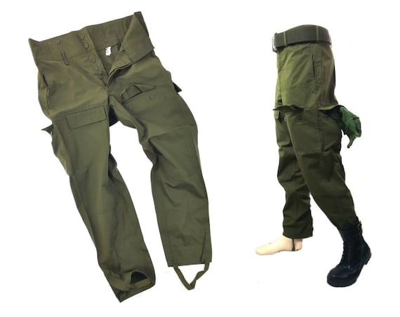 Military trousers 1991, genuine cargo army pants,… - image 1