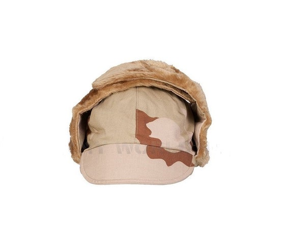Ushanka faux fur hat, Vintage cap, Soviet hat, Ru… - image 8