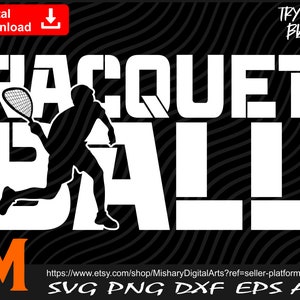 Racquetball Boy svg, Racquetball svg,  Racquetball Text svg, Racquetball Guy svg - Digital Downloads