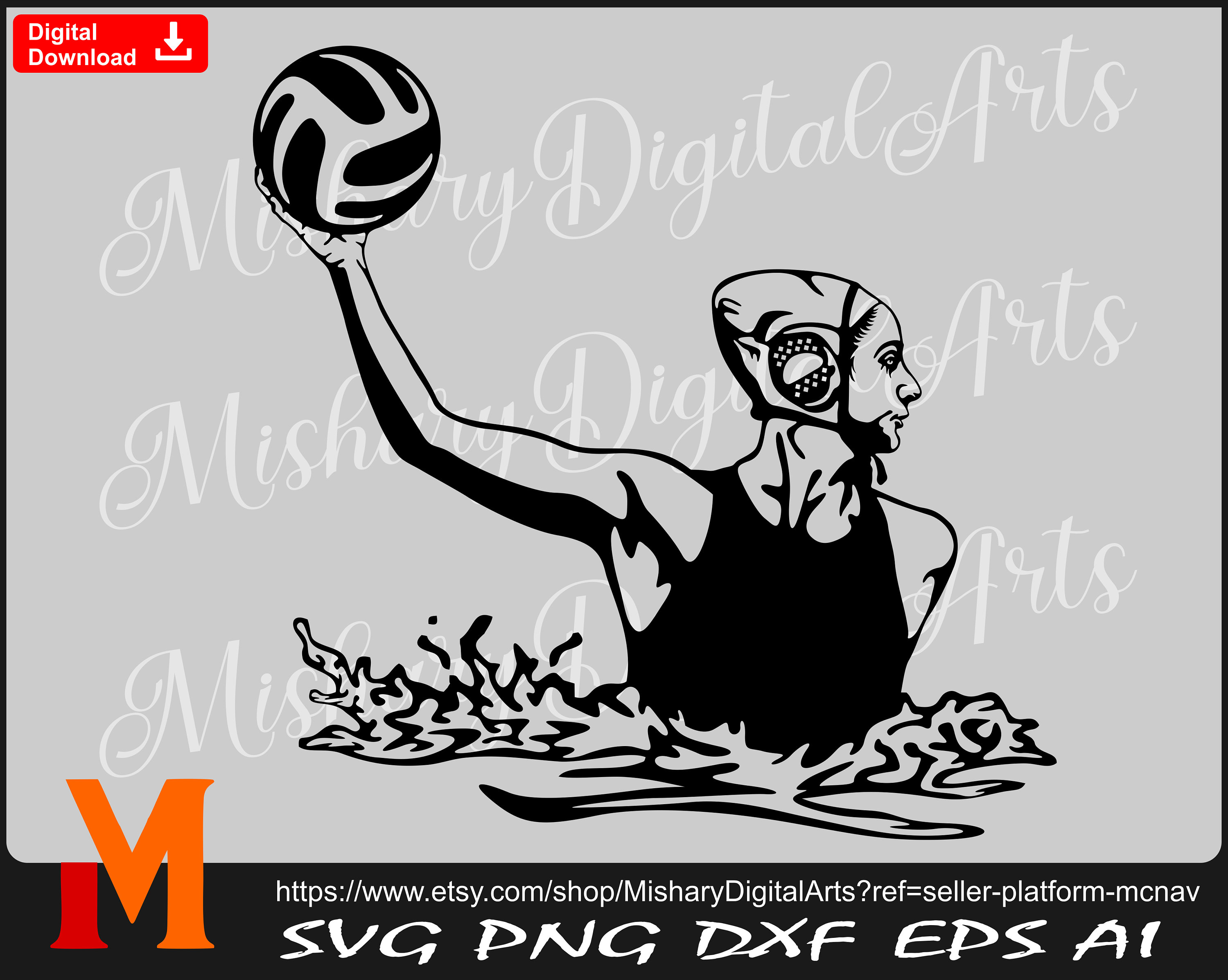 Water Polo Goalie Clipart People