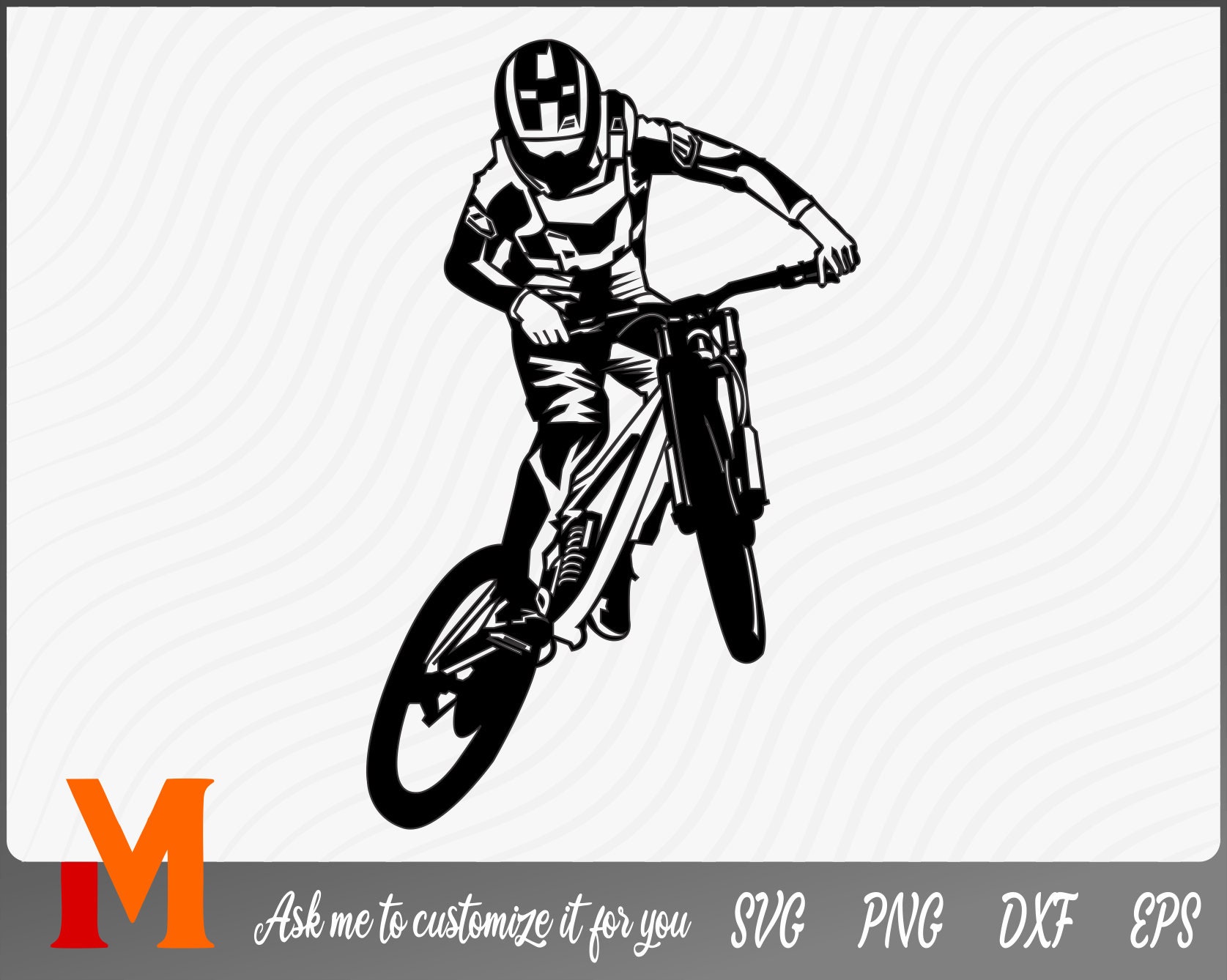 Cool Down hill Mountain Bike Detailed Silhouette bicycle SVG, bicycle cut  file, mountain bike vector, svg files for mountain biking