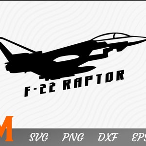 Flying F-22 Raptor Armed Forces SVG, Jet Fighter svg, Air Force SVG - SVG cut file, vector, png, silhouette Digital Download