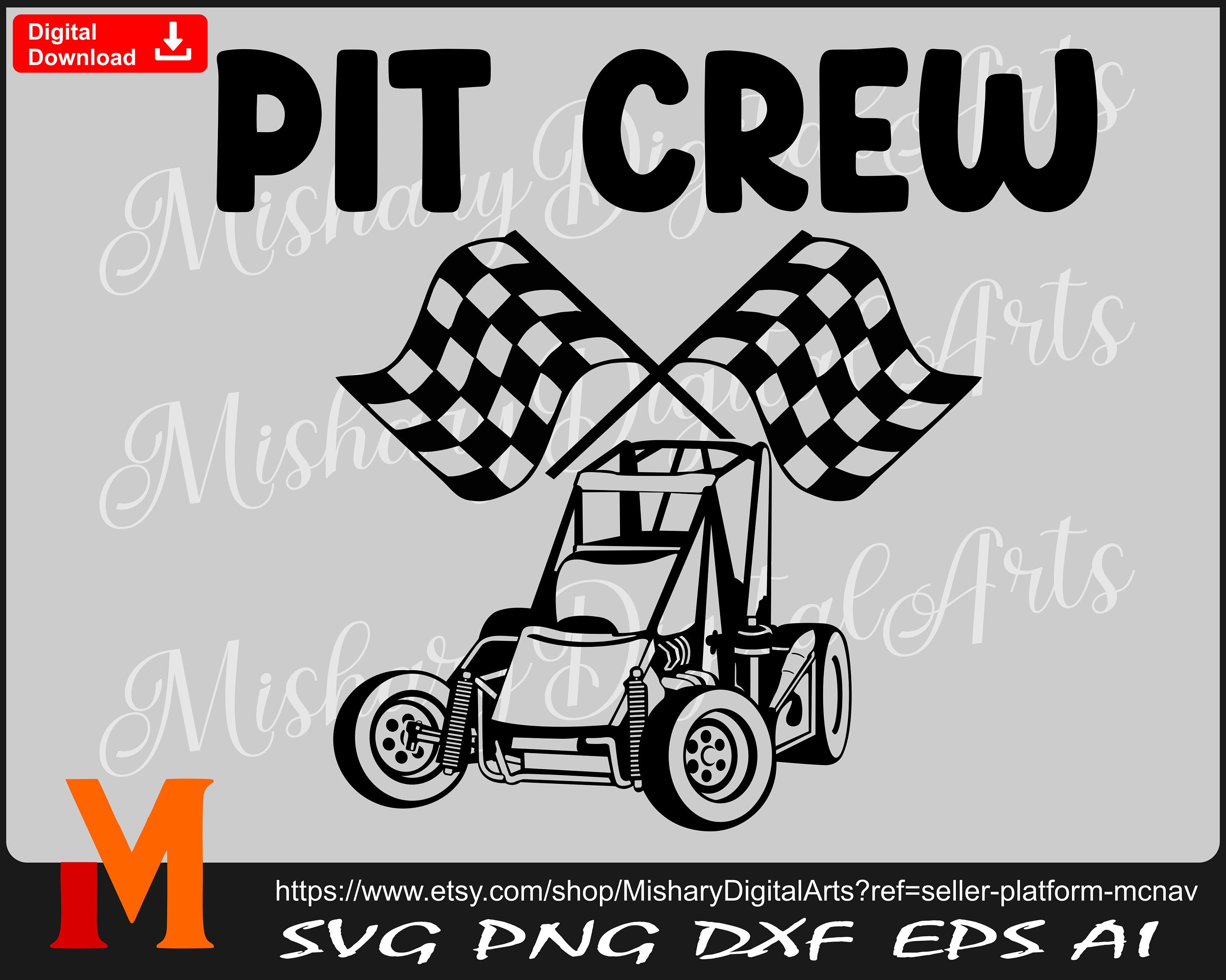 Pit Crew svg Dirt Track svg Racing svg Quarter Midget svg Etsy Nederland