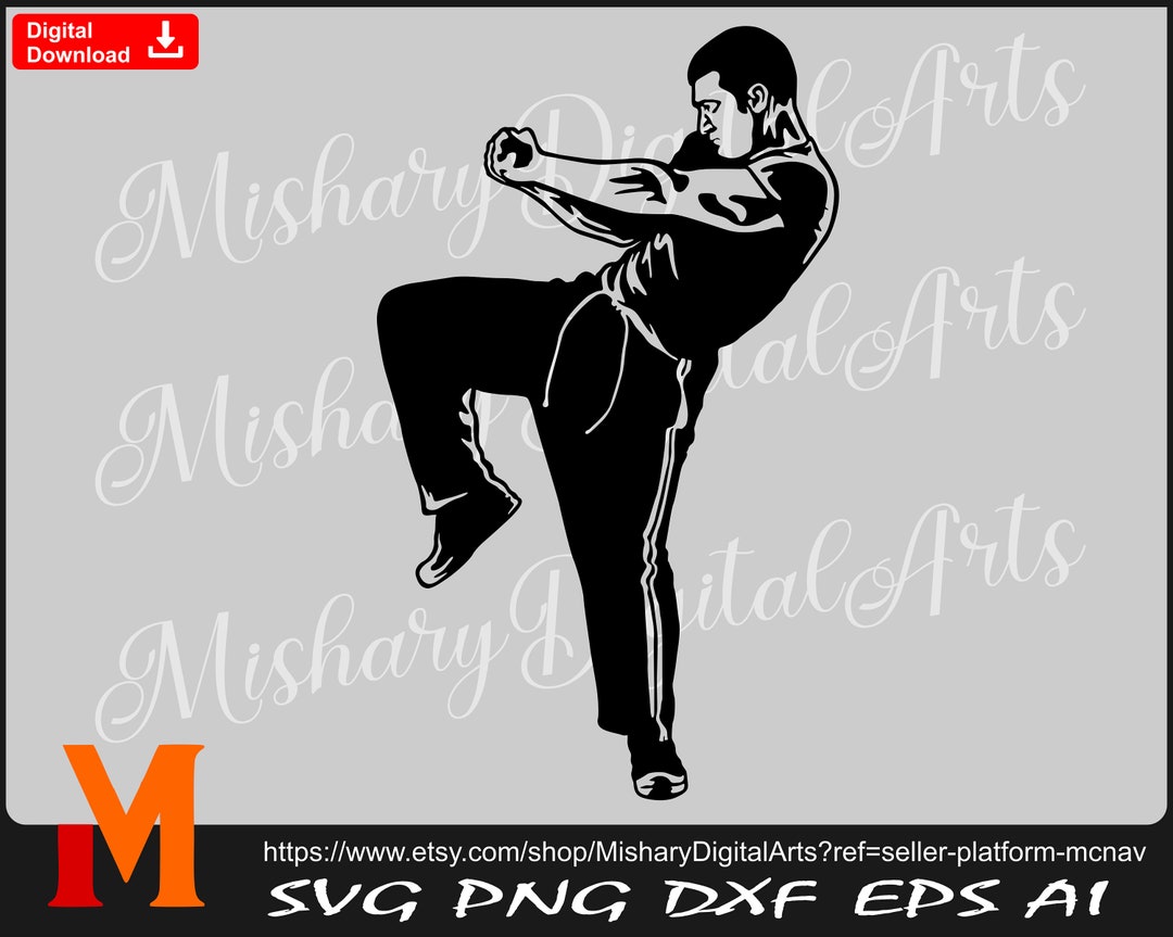 Krav Maga Combat Decal Sticker - Silver IDF Israel Defense Force Vinyl For Cars, Windows & More