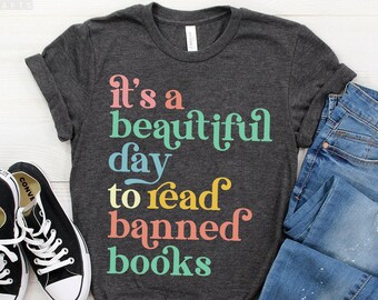 Lees verboden boeken shirt, leuke lezen lover shirt, boekworm Tshirt, bibliothecaris book lover, boek nerd leraar tee, bibliothecaris literaire club