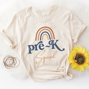 Pre K Squad Shirt, Preschool Squad, Pre-K Squad Shirt, Pre-K Teacher Shirt, Pre-K Shirt, Teacher Gifts, Teacher Tee Shirts