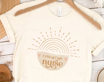 集中治療室看護師Tシャツ、ICU、ER、卒業祝いギフト