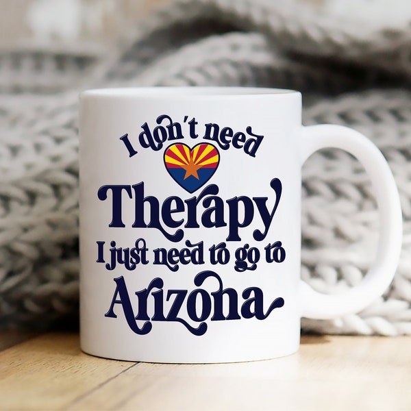 Arizona Coffee Mug, Arizona Lover, Arizona Coffee Mug, Arizona Souvenir, Away From Hometown, Family Gifts, Friendship Cup, Long Distance