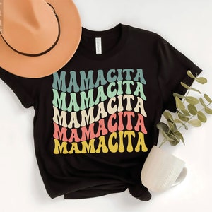 Retro Mamacita Shirt, Trendy Cinco De Mayo Shirt, Fiesta Tshirt, Y2k Aesthetic Tee, Mothers Day Tshirt, Party Drinking Gift, For New Moms