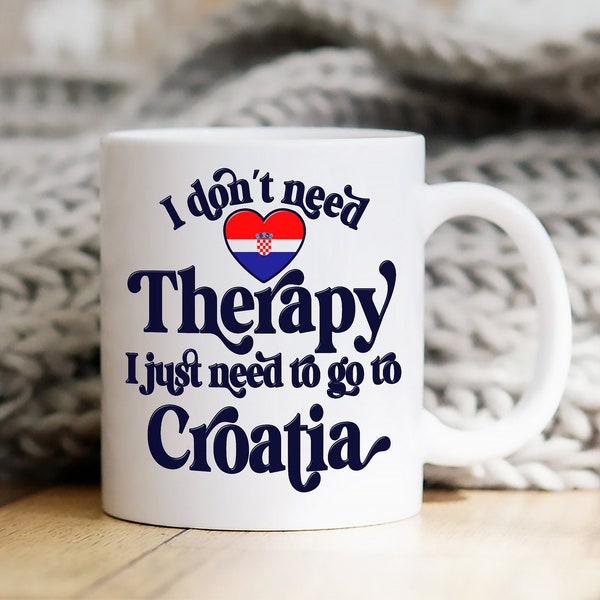 Croatia Coffee Mug, Croatia Gifts, Croatian Cup, Gift For Croatian, I Love Croatia, Souvenir, Away From Home, Friendship Mug, Hrvatska