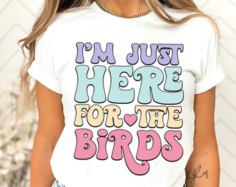 Camisa de amante de aves, regalo para amante de aves, camiseta de observación de aves, camisa de observación de aves, regalo para amante de aves, camiseta de empollón de aves, regalo de observador de aves,