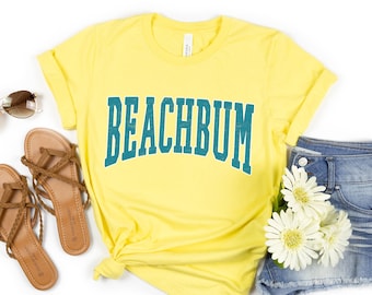 Beach Bum Shirt, Summer Vacation Tee