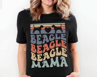 Beagle Mama-tröja, Beagle-ägare-gåva, Beagle-mamma-tröja, Beagle-älskare-tröja, Beagle-hund-tröja, Beagle-mamma-tröja, present till hundmamma