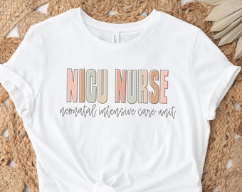 Neugeborenen Krankenschwester Shirt, Nicu Tshirt, Mutter Baby Krankenschwester Tee, Nicu Krankenschwester Geschenke, Krankenschwester Wertschätzung, Arbeit und Lieferung, Krankenschwester Woche, Abschluss