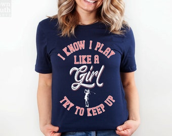 Lustiges Golf Shirt, Golf Geschenke für Frauen, Geschenk für Golfer, Geschenk für Sie, Damen Golf T-Shirt, Golf shirt für Mama, Golfer T-Shirts, Damen