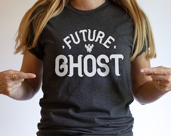 Future Ghost Halloween Tee, Spooky Graphic Shirt