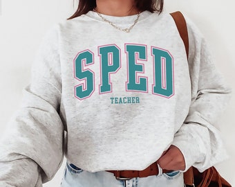 Sped Teacher Sweatshirt, Special Education Sweater, Sped Squad, Teacher Appreciation, Neurodiversity Autism Teacher, Special Needs Gift