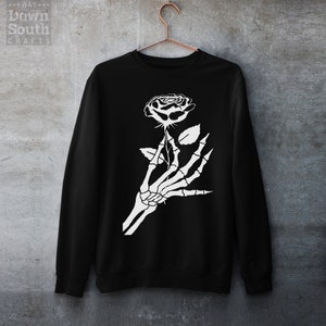 Goth Clothing - Nu Goth Sweatshirt - Gothic Sweaters - Gothing Clothing - Pastel Goth Sweater - Tumblr Aesthetic - Goth Clothes