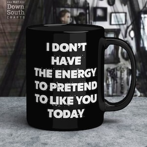 Gothic Mug - Sarcastic Mugs - Offensive Coffee Mugs - Gothic Gifts For Her - Nu Goth - Gothic Coffee Mug - Tumblr Aesthetic