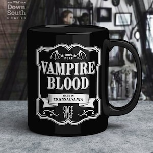 Gothic Coffee Mug - Gothic Mug - Gifts For A Goth - Vampire Mug - Gothic Gifts - Tumblr Aesthetic - Nu Goth - Vampire - Gift For Goth Girls
