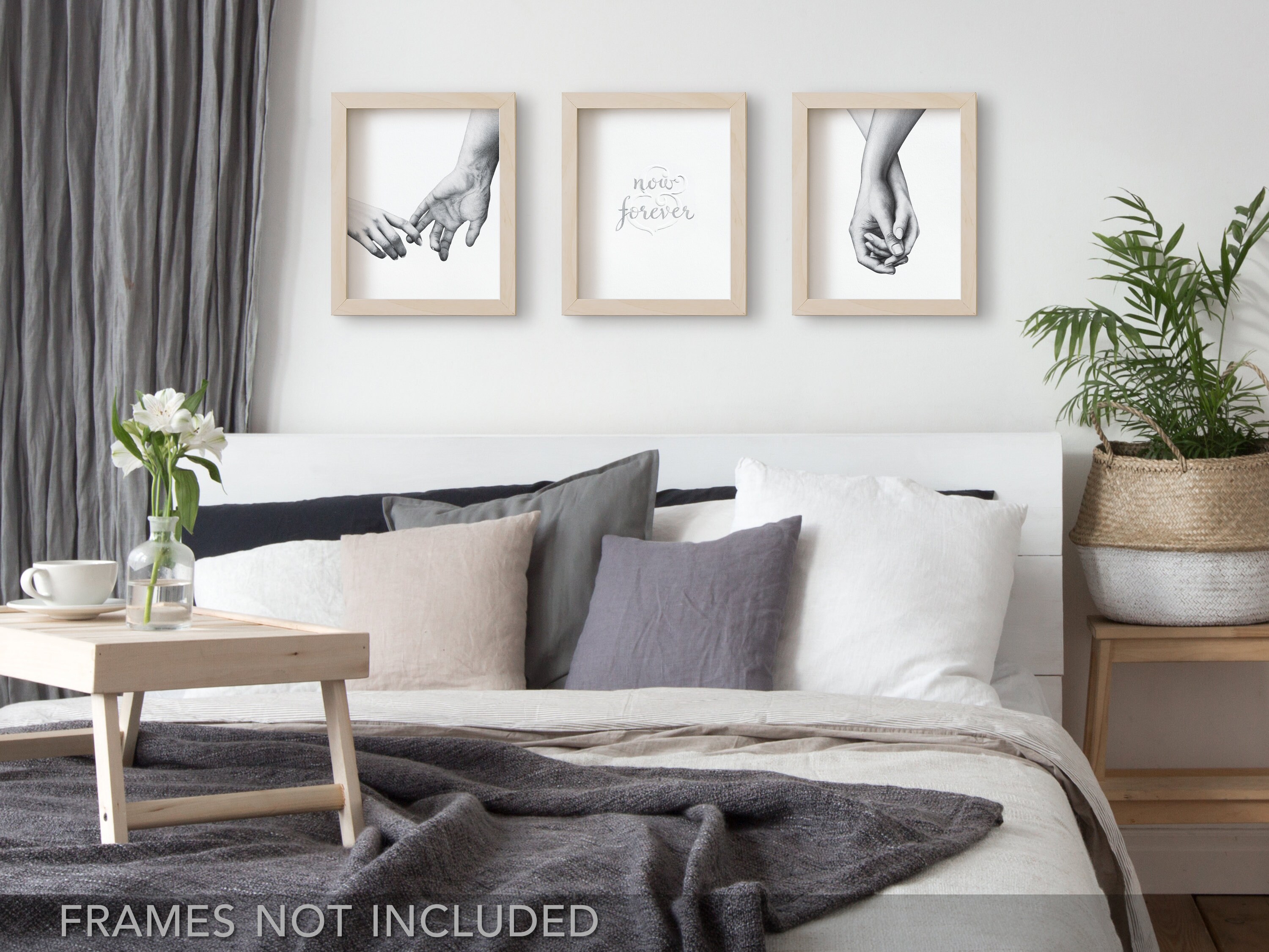 Holding Hands Print Love Wall Art Romantic Prints Bedroom Etsy UK