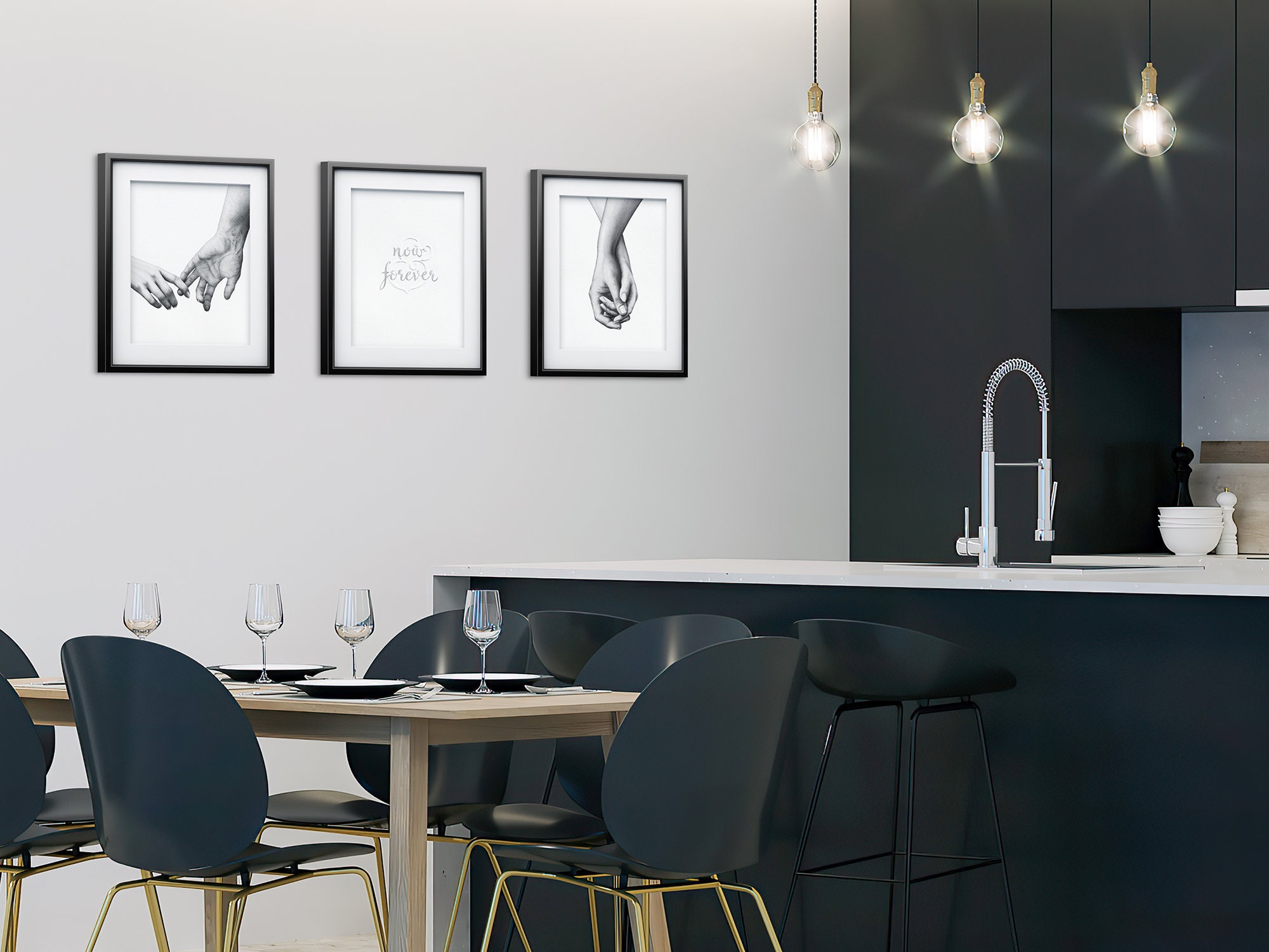 Holding Hands Print Love Wall Art Romantic Prints Bedroom Etsy UK