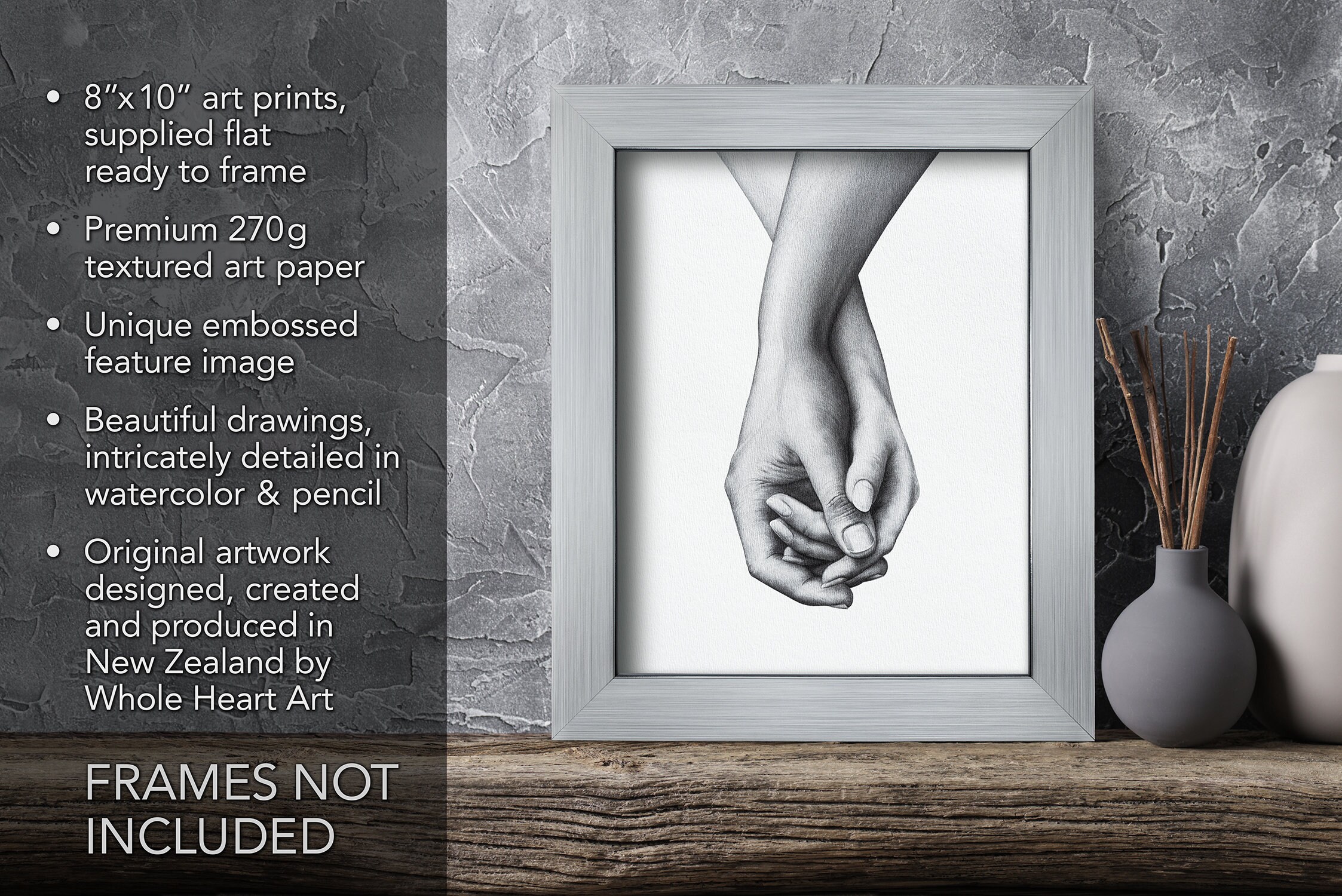 Holding Hands Print Love Wall Art Romantic Prints Bedroom Etsy UK