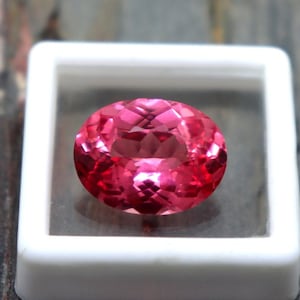 Bague saphir padparadscha rose extraite de la terre, pierre brute de 10,5 ct, taille ovale, certifiée AAA, pierre à facettes, saphir