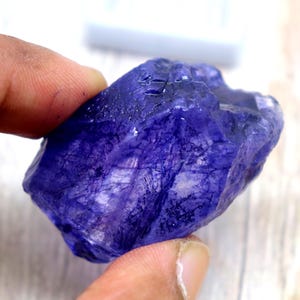 Améthyste Violette Naturelle, Certifiée IGL, Non Chauffée – Pierre Précieuse En Vrac