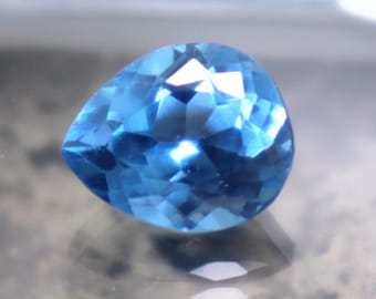 Rare Found Blue Sapphire Loose Kashmir Sapphire Pear Cut 4ct Certified Sapphire AAA Gemstone Natural Sapphire Best Quality In Best OFFER