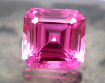 Kostbare edelsteen roze saffier AAA losse steen stralend geslepen saffier natuursteen 8 kt gecertificeerde saffier edelsteen komt uit Ceylon (Sri Lanka)