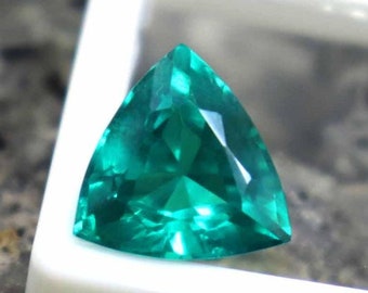 Certified Grandidierite Loose Trillion Grandidierite Stone 10Ct Faceted AAA Grandidierite Unheated Untreated Stone Natural Grandidierite