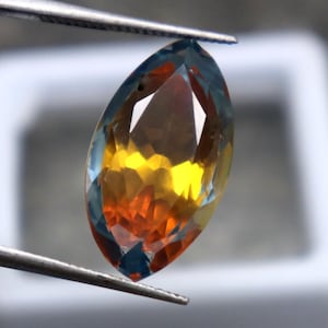 Natural Pitambari Sapphire Marquise Cut 9ct Stone Loose Sapphire Certified Stone Beautiful Color Sapphire Best Quality Stone In BEST OFFER