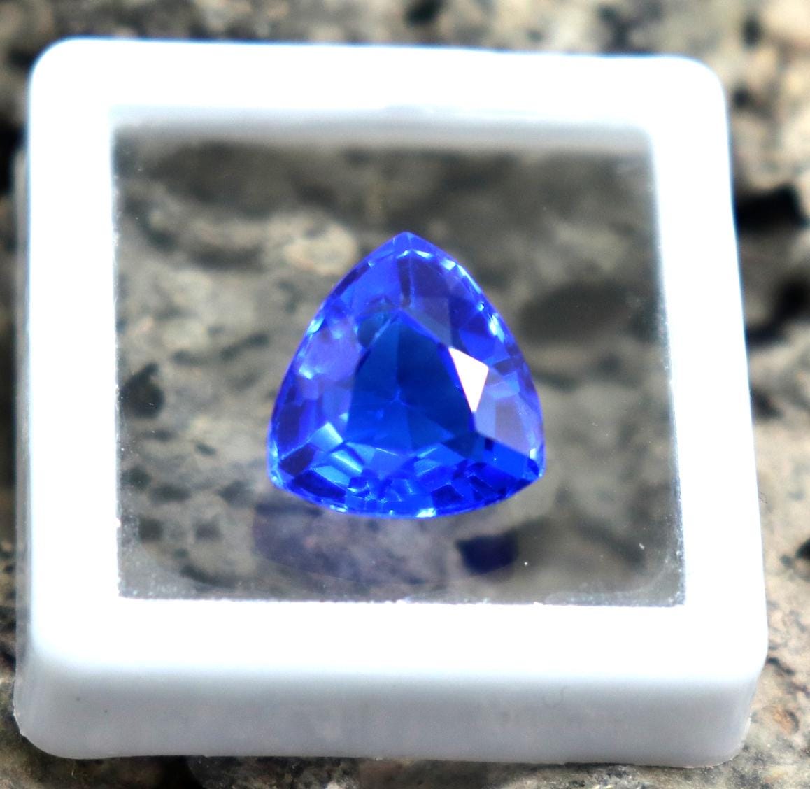 Lot De 6-8 Saphirs Bleus Naturels Non Traités - 65 Carats Au Total - Certifié AGL - Sri Lanka/Inde