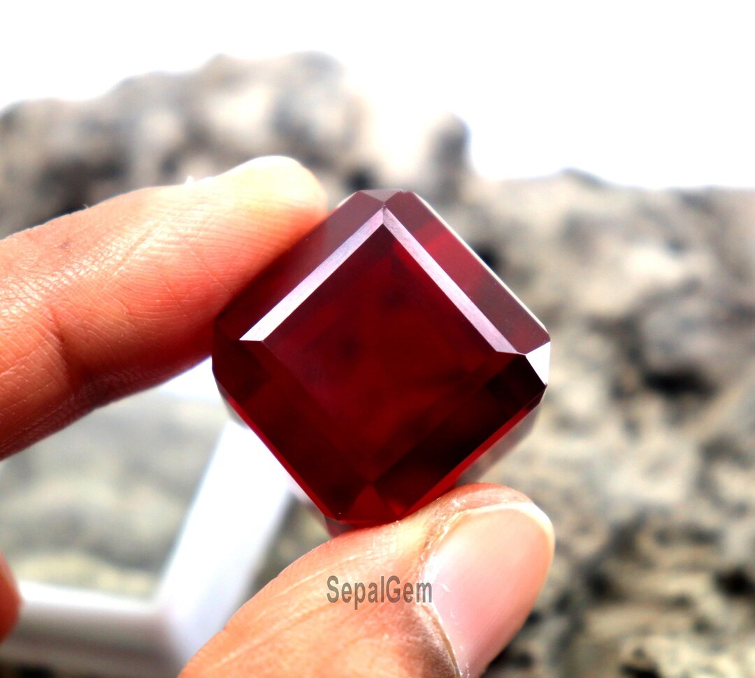 Very Pretty Ruby Very Beautiful Natural Red Ruby Loose Gemstone Loose Ruby Unheated ...