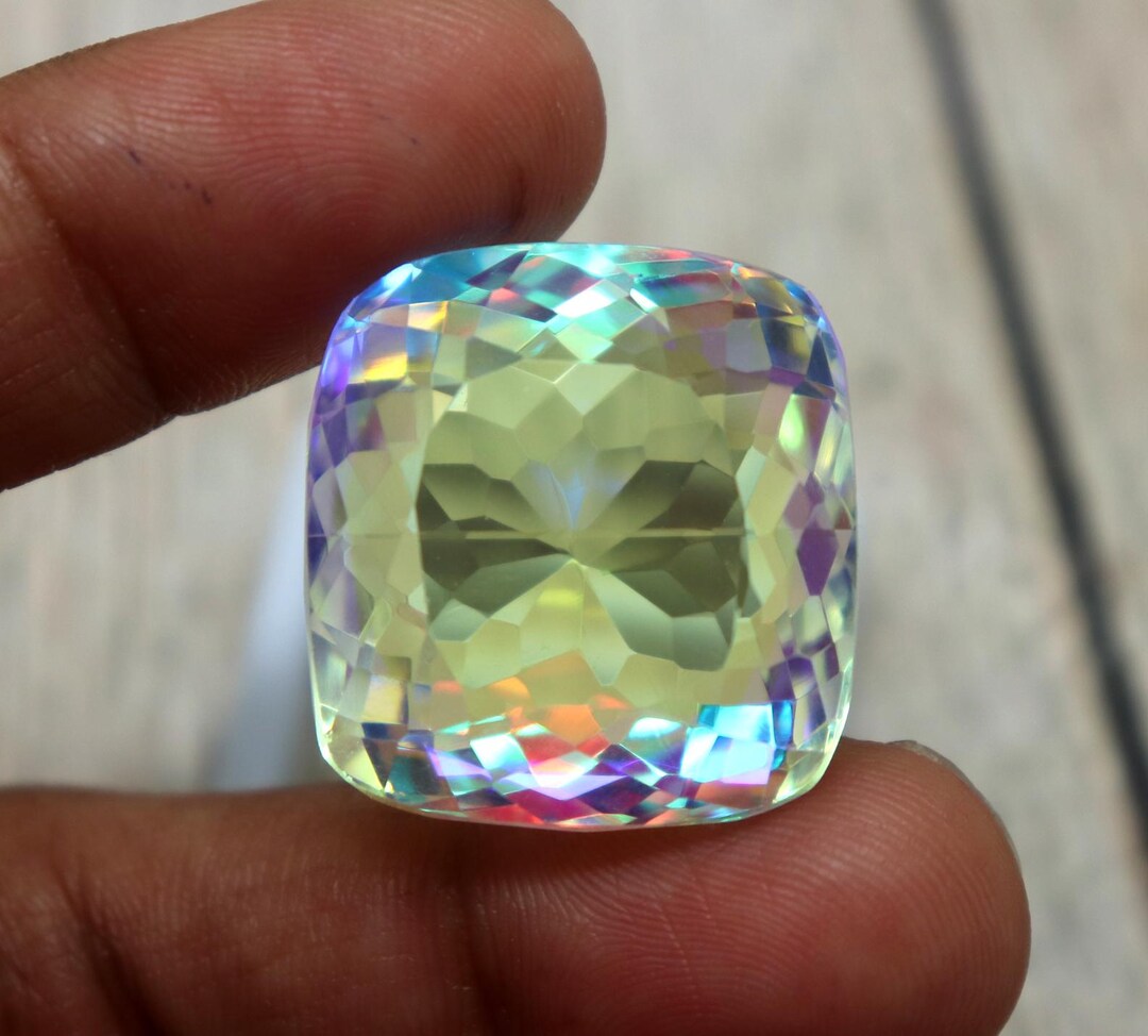 Orecchini Oro Bianco 9 Kt Diamanti E Topazio - Cosmo Gioielli