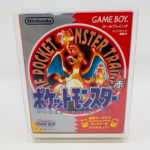 Japan Game Boy Game Acrylic Display Case Etsy Norway