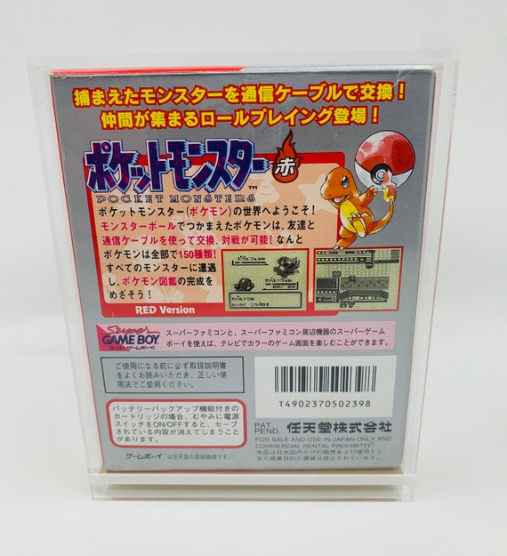 Japan Game Boy Game Acrylic Display Case Etsy Israel