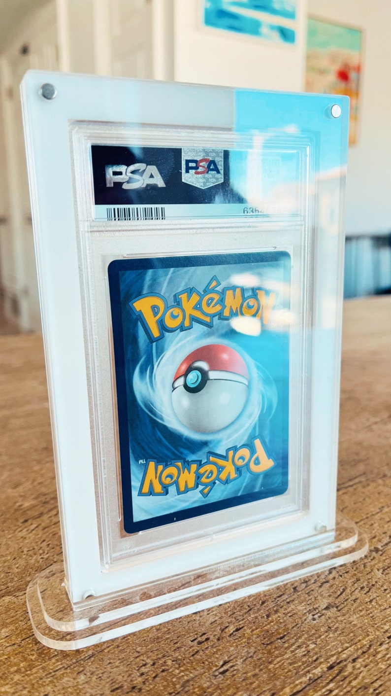 Pokémon Card PSA Slab Protector Etsy