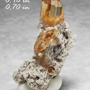 Topaz (Gem) Location: Thomas Range, Juab Co., Utah.