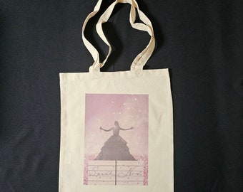 The Eras Tour Speak Now Tote Bag Taylor Swift Illustration Art Print Poster