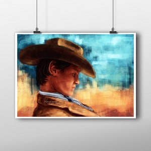 Eleventh Doctor Stetson Illustration Art Print