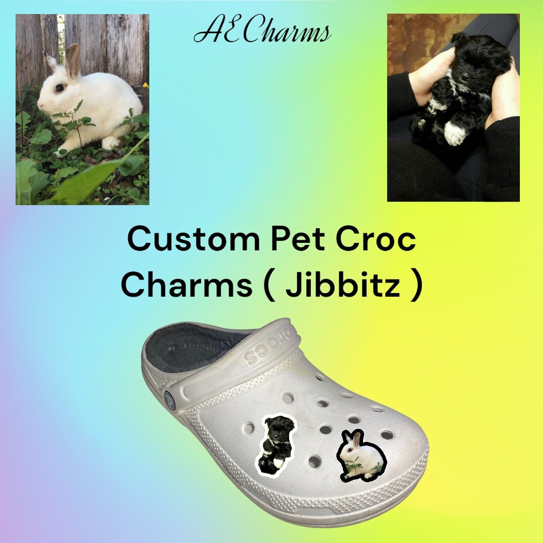 Custom Portrait/Picture Croc Charms