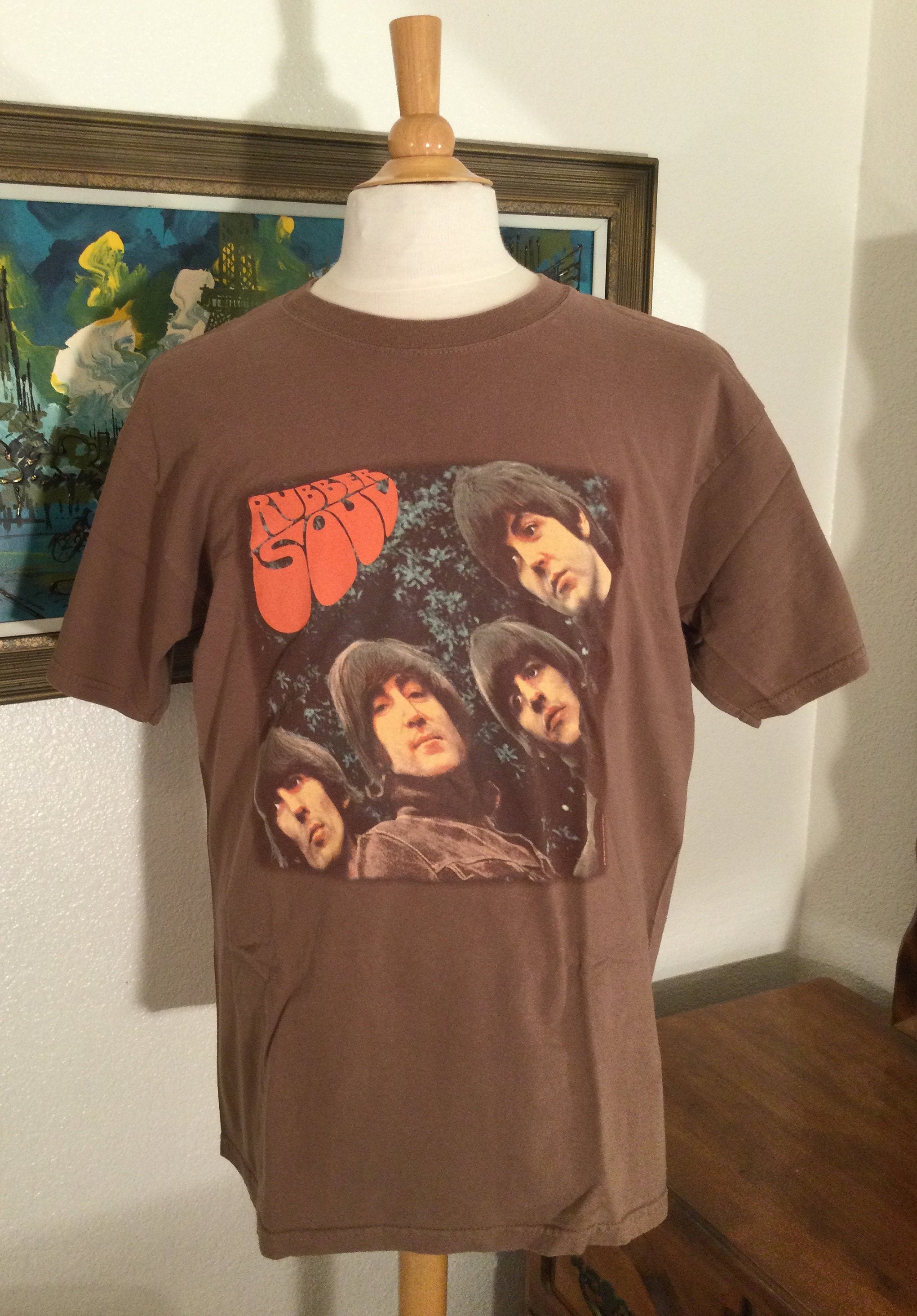 Beatles vintage Rubber Soul TShirt Etsy
