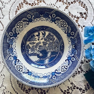 Old Willow 6.5” Bowl by Washington Pottery Staffordshire England