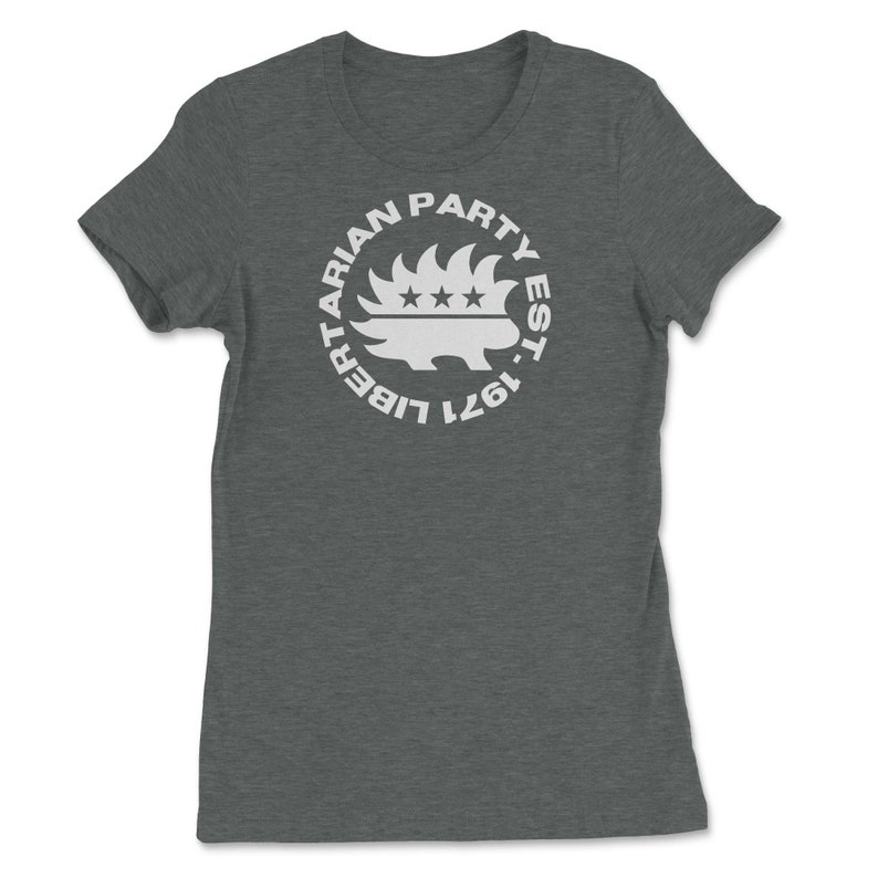Libertarian Party Established 1971 Libertarian Porcupine Women/'s Tee
