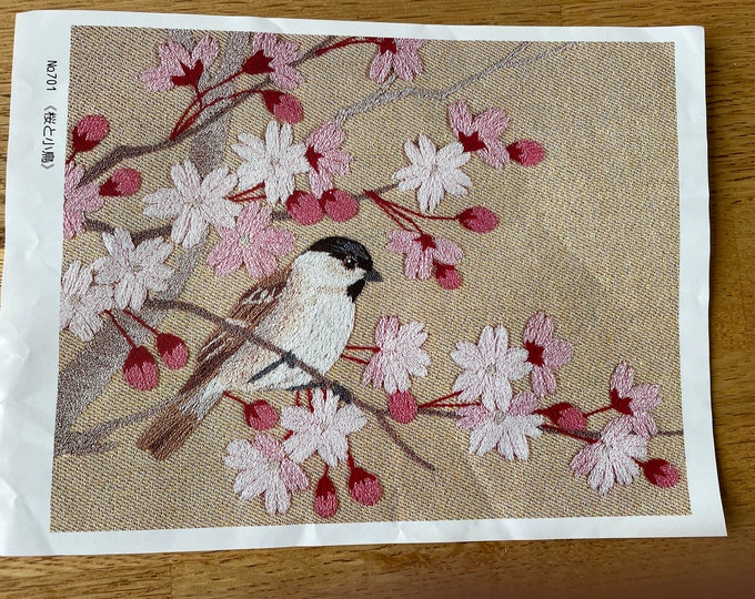 Japanese Bunka Embroidery Etsy