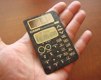 カシオ | ゼルトザームMG-770 |関数電卓 | 1981年 |くわを含む