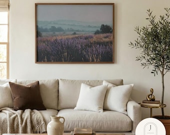 Lavender Field | Unframed and Framed Fine Art Print